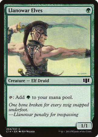 Llanowar Elves [Commander 2014] | Enigma On Main