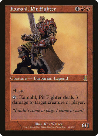 Kamahl, Pit Fighter [Odyssey] | Enigma On Main