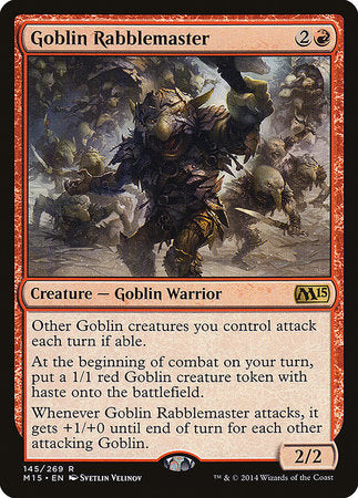 Goblin Rabblemaster [Magic 2015] | Enigma On Main