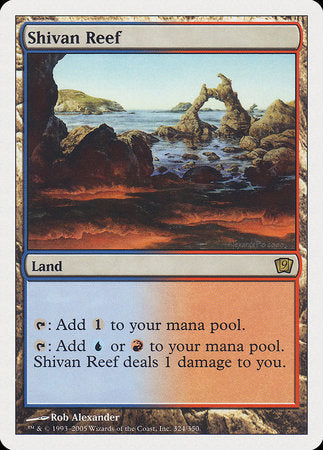 Shivan Reef [Ninth Edition] | Enigma On Main