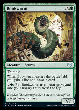 Bookwurm [Strixhaven: School of Mages] | Enigma On Main