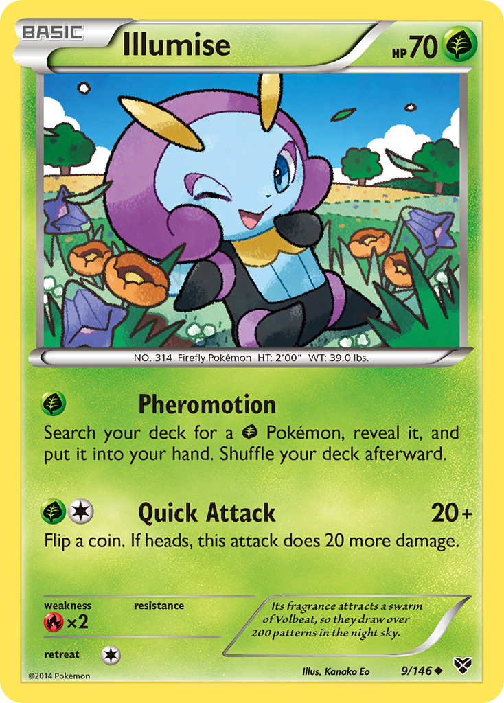 Illumise (9/146) [XY: Base Set] | Enigma On Main