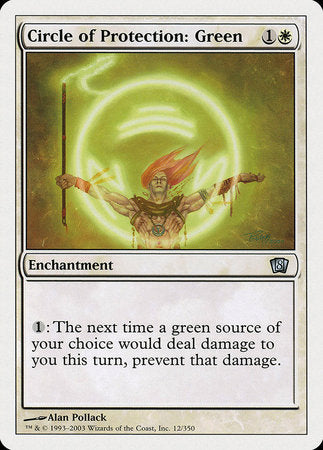 Circle of Protection: Green [Eighth Edition] | Enigma On Main