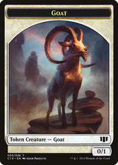 Goblin // Goat Double-sided Token [Commander 2014 Tokens] | Enigma On Main