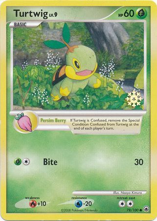 Turtwig (78/100) [Countdown Calendar Promos] | Enigma On Main