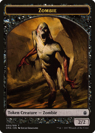 Zombie Token (005) [Commander Anthology Tokens] | Enigma On Main