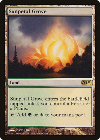 Sunpetal Grove [Magic 2011] | Enigma On Main