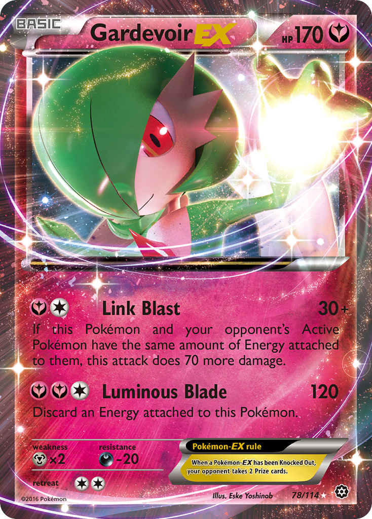 Gardevoir EX (78/114) [XY: Steam Siege] | Enigma On Main