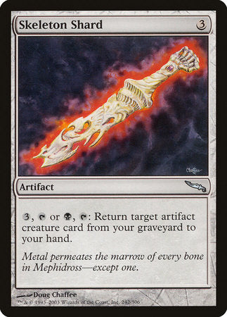 Skeleton Shard [Mirrodin] | Enigma On Main