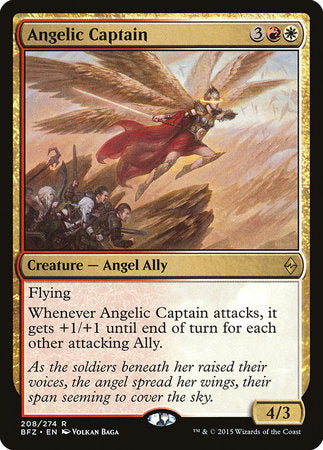 Angelic Captain [Battle for Zendikar] | Enigma On Main
