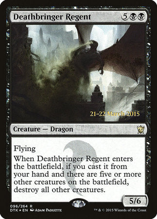 Deathbringer Regent [Dragons of Tarkir Promos] | Enigma On Main