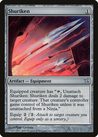 Shuriken [Betrayers of Kamigawa] | Enigma On Main