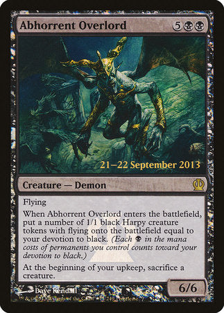 Abhorrent Overlord [Theros Promos] | Enigma On Main