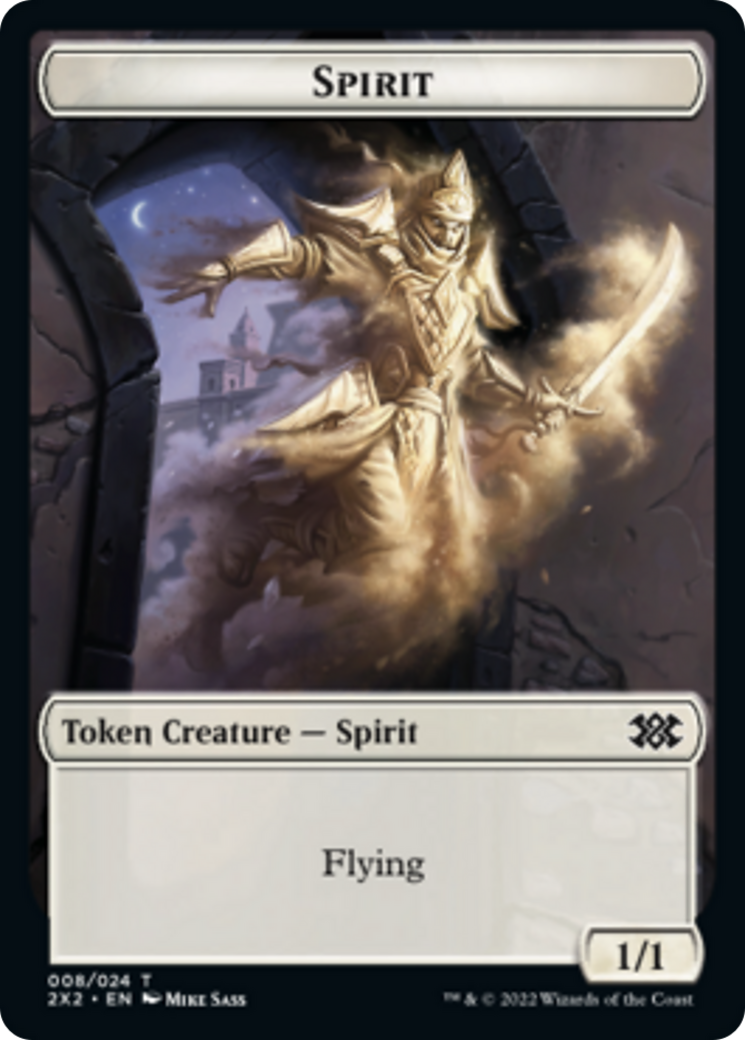 Egg // Spirit Double-sided Token [Double Masters 2022 Tokens] | Enigma On Main