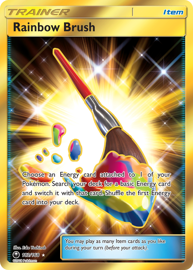 Rainbow Brush (182/168) [Sun & Moon: Celestial Storm] | Enigma On Main