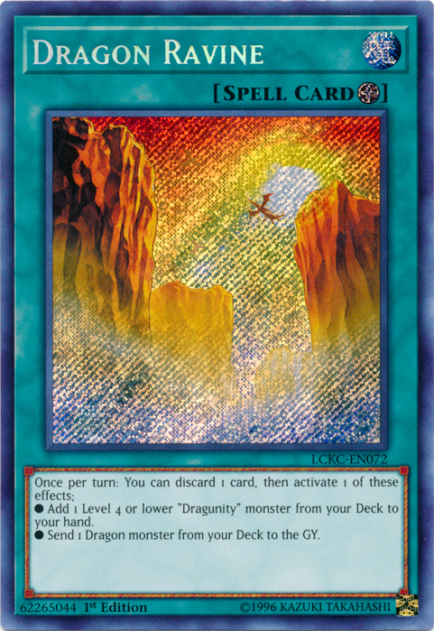 Dragon Ravine [LCKC-EN072] Secret Rare | Enigma On Main