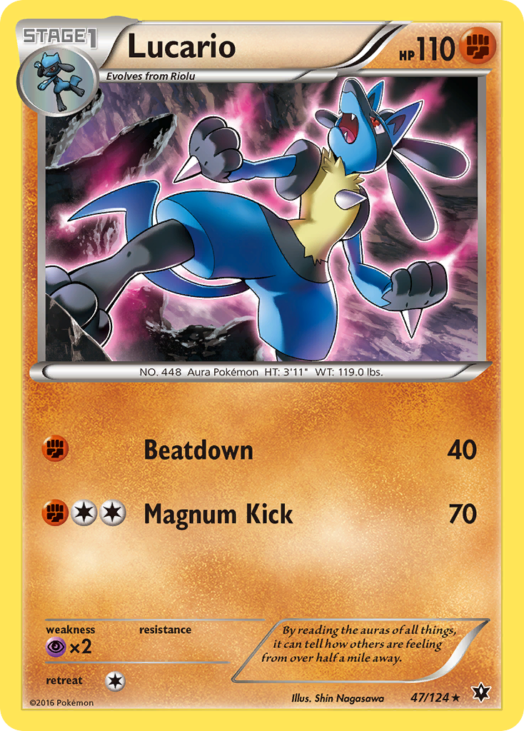 Lucario (47/124) [XY: Fates Collide] | Enigma On Main