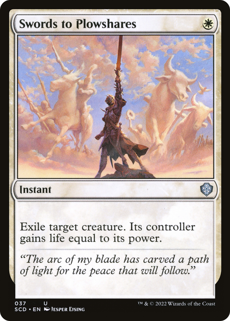 Swords to Plowshares [Starter Commander Decks] | Enigma On Main