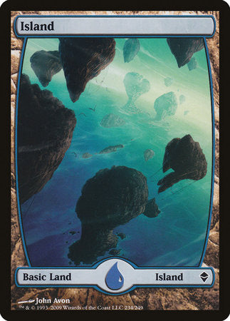 Island (234) - Full Art [Zendikar] | Enigma On Main