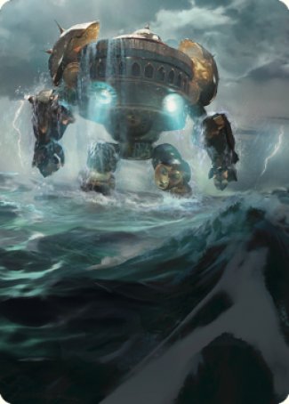 Island Art Card [The Brothers' War Art Series] | Enigma On Main