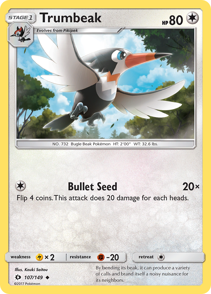 Trumbeak (107/149) [Sun & Moon: Base Set] | Enigma On Main