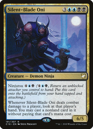 Silent-Blade Oni [Commander 2018] | Enigma On Main