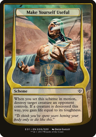 Make Yourself Useful (Archenemy: Nicol Bolas) [Archenemy: Nicol Bolas Schemes] | Enigma On Main