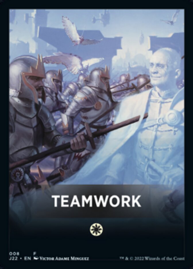 Teamwork Theme Card [Jumpstart 2022 Front Cards] | Enigma On Main