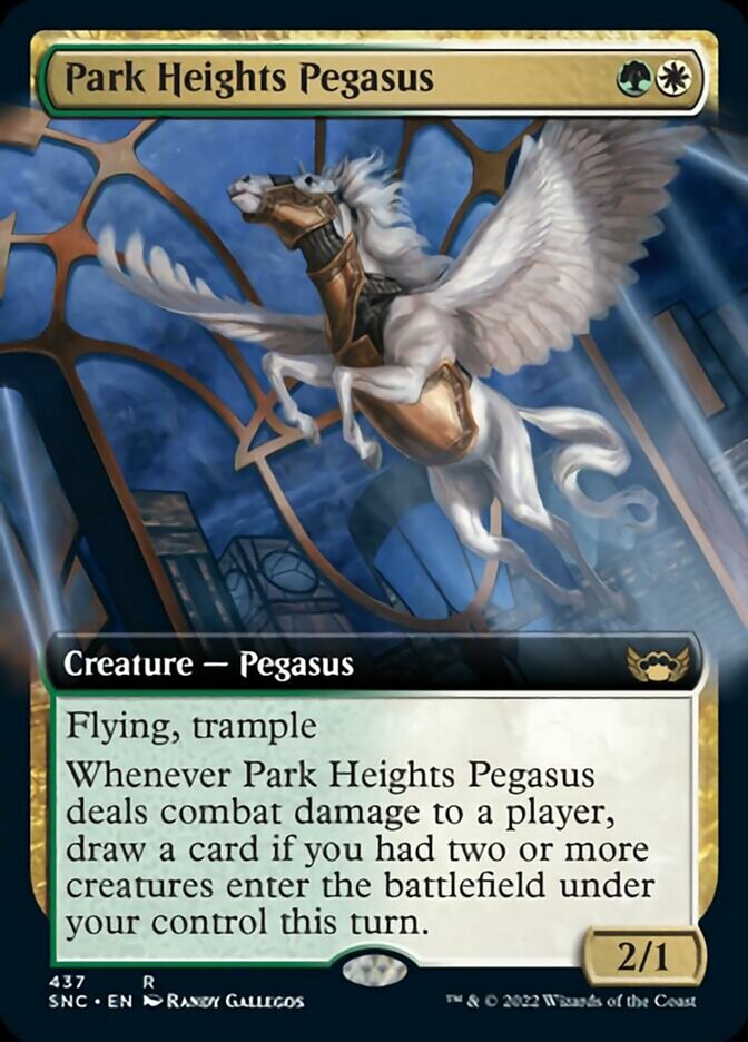 Park Heights Pegasus (Extended Art) [Streets of New Capenna] | Enigma On Main