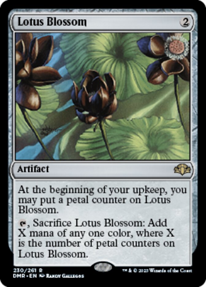 Lotus Blossom [Dominaria Remastered] | Enigma On Main