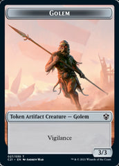 Golem (027) // Thopter Token [Commander 2021 Tokens] | Enigma On Main