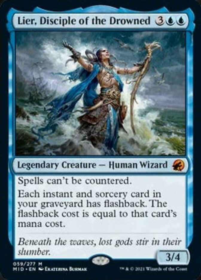 Lier, Disciple of the Drowned [Innistrad: Midnight Hunt] | Enigma On Main