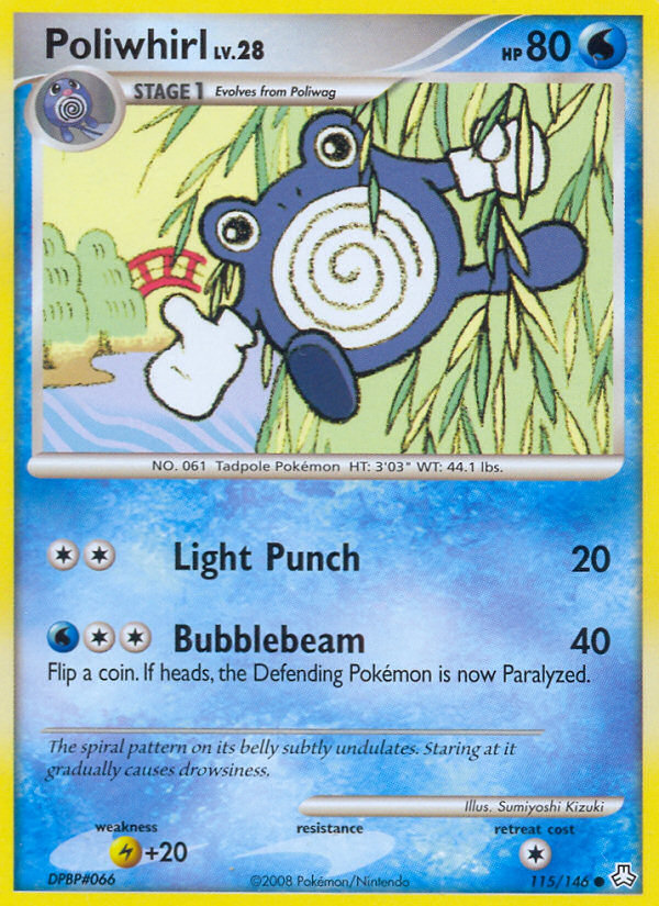 Poliwhirl (115/146) [Diamond & Pearl: Legends Awakened] | Enigma On Main