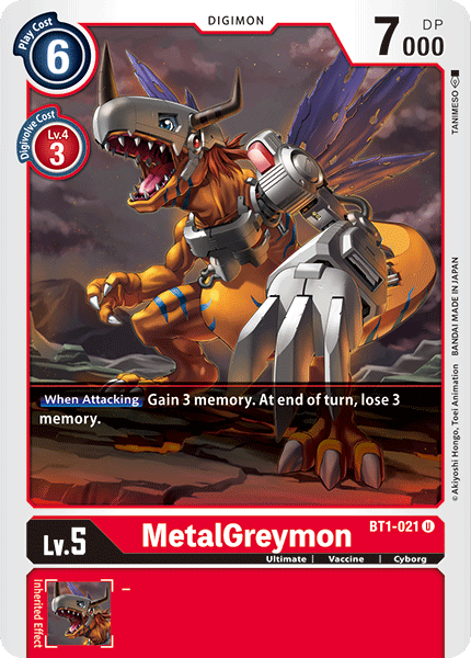 MetalGreymon [BT1-021] [Release Special Booster Ver.1.0] | Enigma On Main