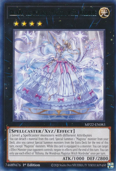 Rilliona, the Wondrous Magistus Witch Wardrobe [MP22-EN083] Rare | Enigma On Main