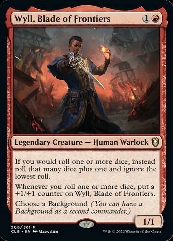 Wyll, Blade of Frontiers [Commander Legends: Battle for Baldur's Gate] | Enigma On Main