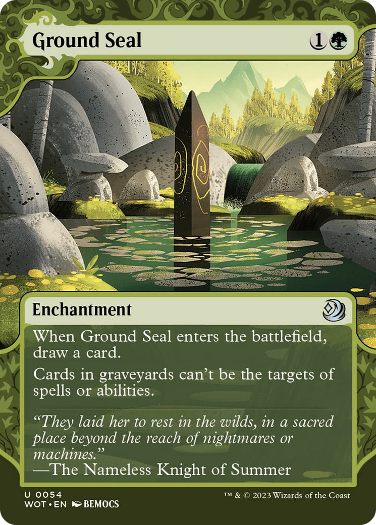 Ground Seal [Wilds of Eldraine: Enchanting Tales] | Enigma On Main