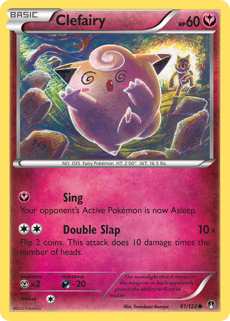 Clefairy (81/122) [XY: BREAKpoint] | Enigma On Main