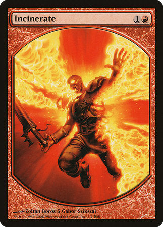 Incinerate [Magic Player Rewards 2008] | Enigma On Main