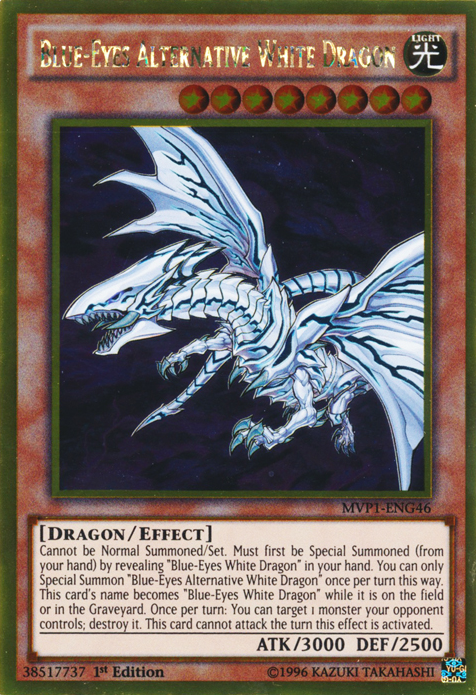 Blue-Eyes Alternative White Dragon [MVP1-ENG46] Gold Rare | Enigma On Main