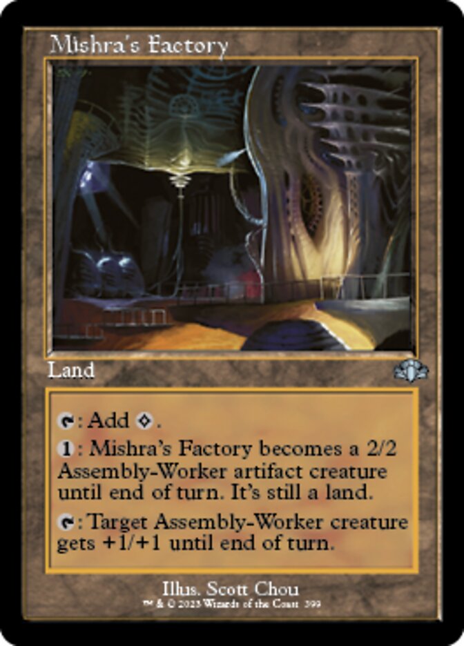 Mishra's Factory (Retro) [Dominaria Remastered] | Enigma On Main