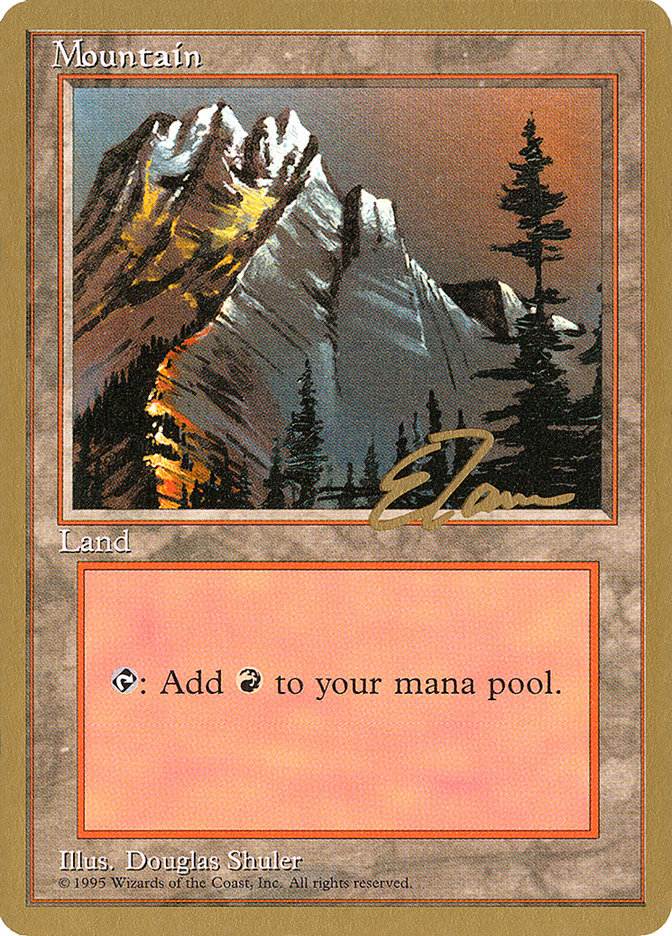 Mountain (et373) (Eric Tam) [Pro Tour Collector Set] | Enigma On Main