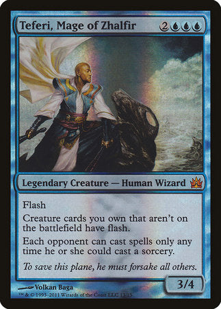 Teferi, Mage of Zhalfir [From the Vault: Legends] | Enigma On Main