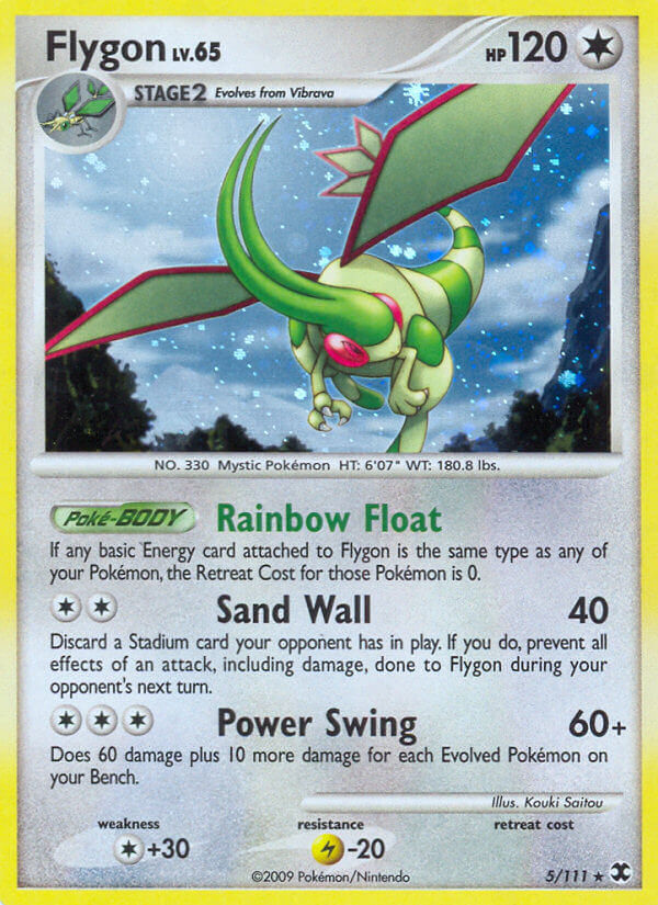 Flygon (5/111) (Theme Deck Exclusive) [Platinum: Rising Rivals] | Enigma On Main