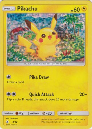 Pikachu (4/12) [McDonald's Promos: 2018 Collection] | Enigma On Main