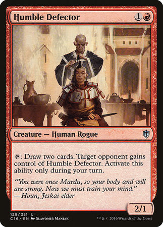 Humble Defector [Commander 2016] | Enigma On Main