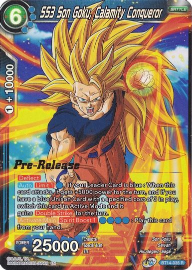 SS3 Gotenks, Calamity Challenger (BT14-046) [Cross Spirits Prerelease Promos] | Enigma On Main