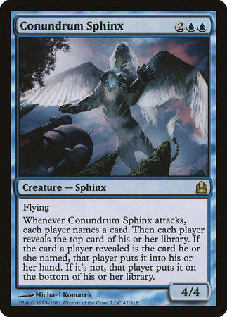 Conundrum Sphinx [Commander 2011] | Enigma On Main