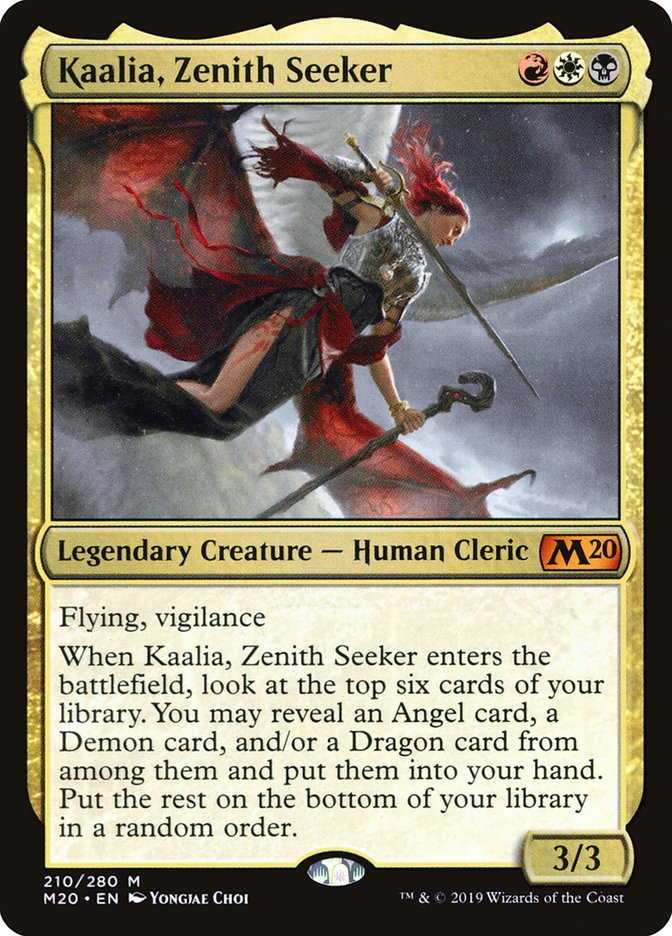 Kaalia, Zenith Seeker [Core Set 2020] | Enigma On Main