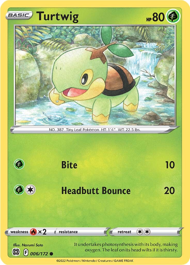 Turtwig (006/172) [Sword & Shield: Brilliant Stars] | Enigma On Main